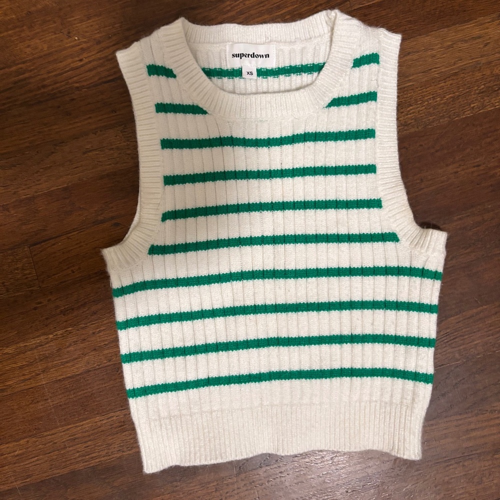 Superdown | Crop Top Tank Top (XS)